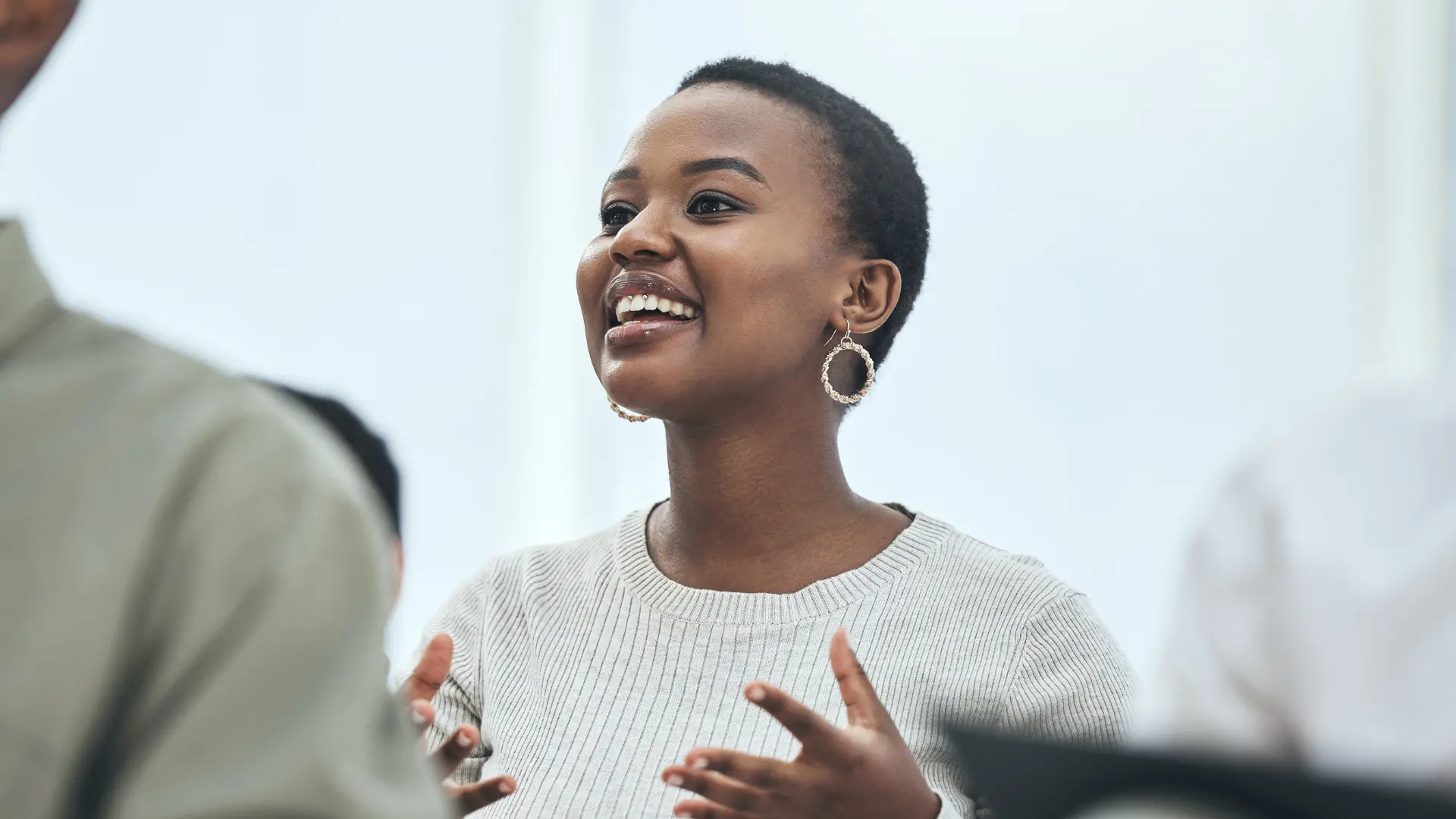 Une femme qui s'affirme